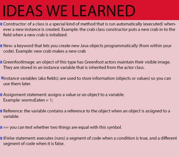 what we learned less 4
